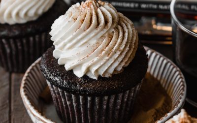 Coffee Bourbon Chocolate Cupcakes
